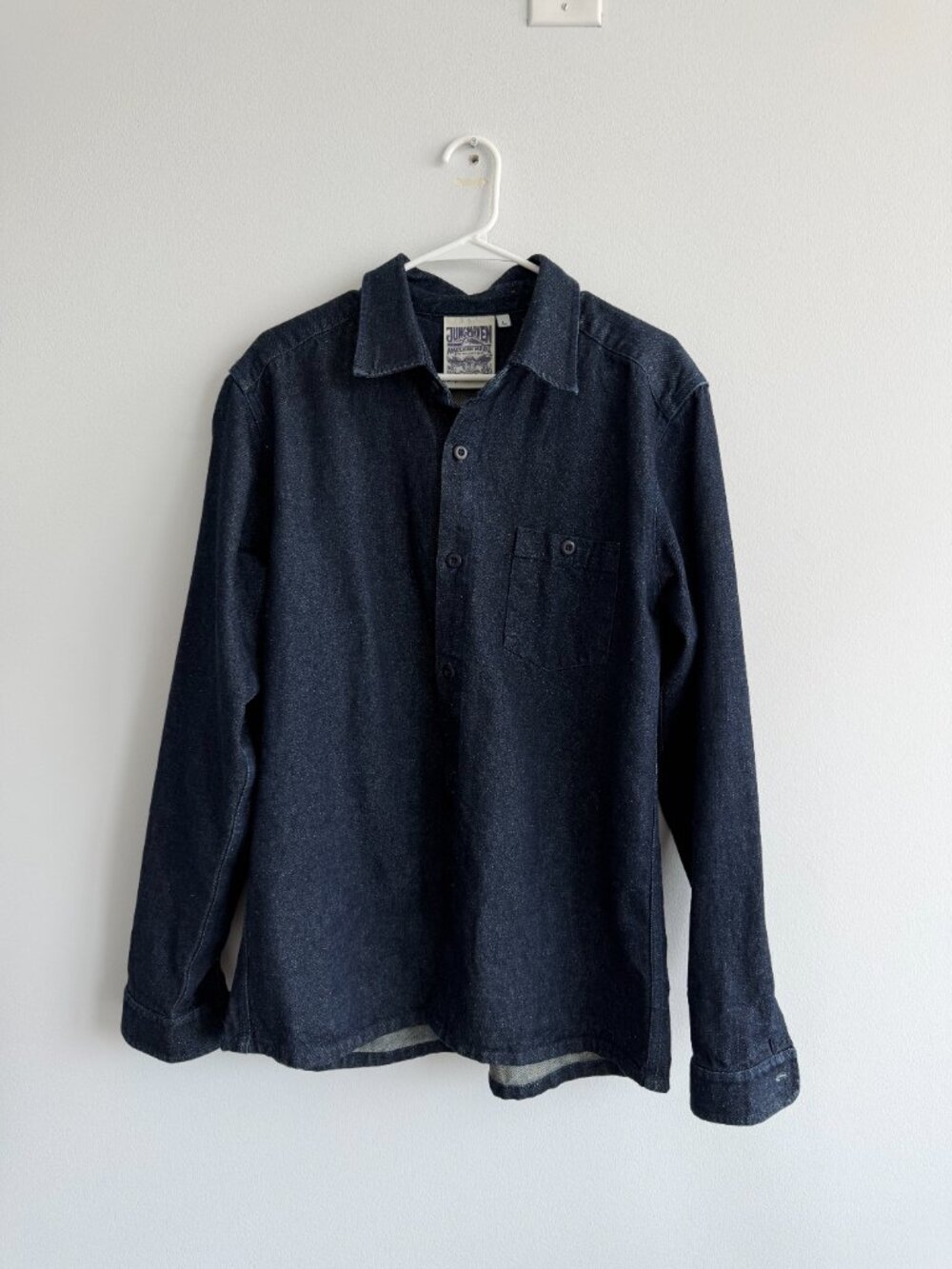 Jungmaven Topanga Denim Shirt Jacket L Indigo